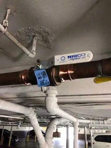 Copper pipe repair and valve work for Backflow Testing in East Brooklyn